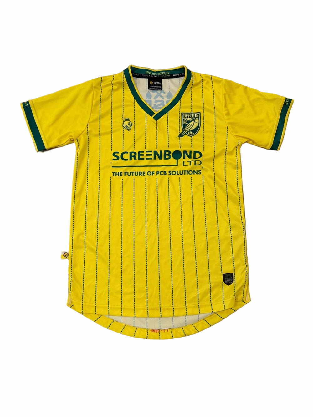 Hitchin Town FC 24/25 Home Shirt Size Youth Large